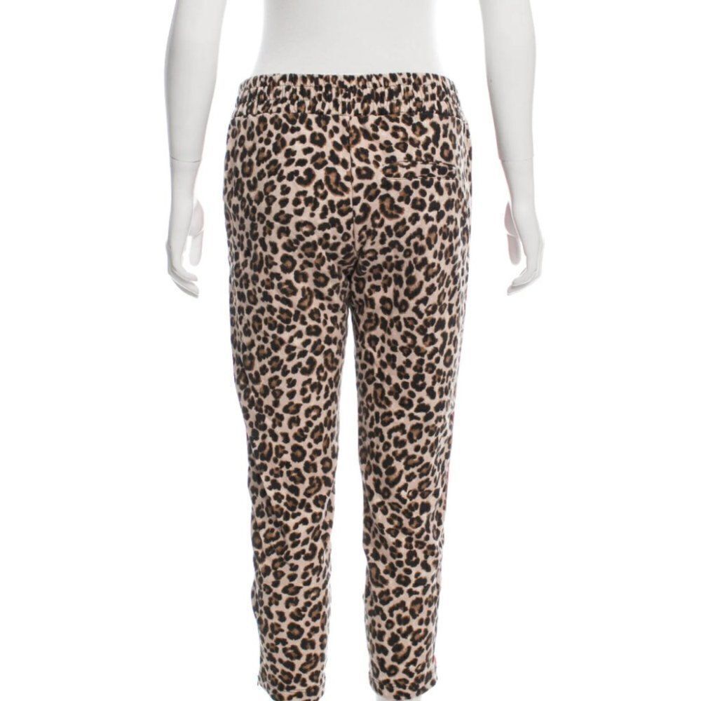 VERONICA BEARD‎ Leopard Printed Straight-Leg Joggers with Stripe sz XS - Picture 3 of 3